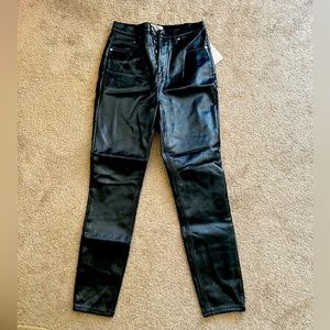 NWT Free People Pleather Pants
